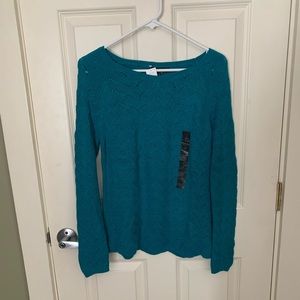 Teal Knit Sweater